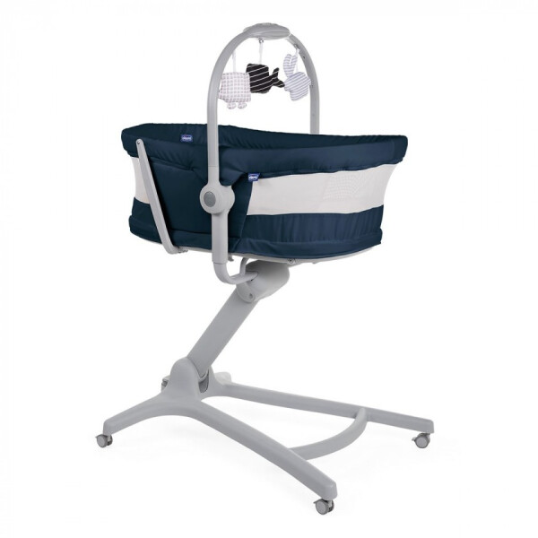 

Кроватка-стульчик 4в 1 Chicco Baby Hug Air синий (79193.39.00)