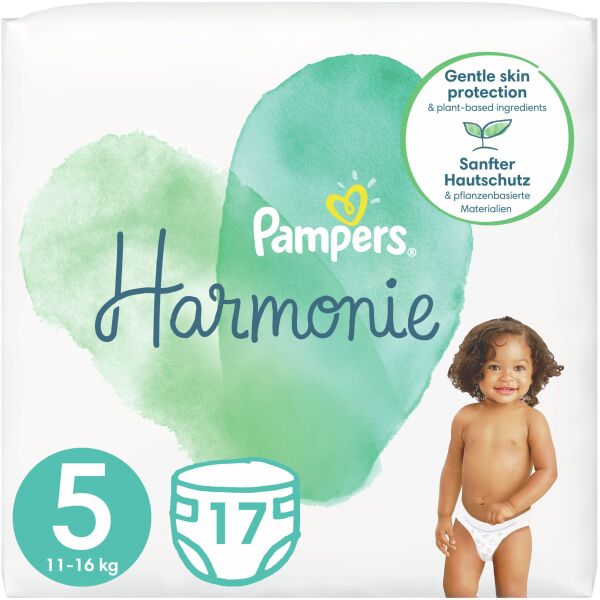

Подгузники Pampers Harmonie Размер 5 (11-16 кг), 17 шт (8006540156315)