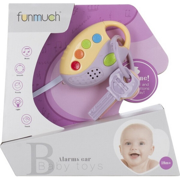 

Интерактивная игрушка FUNMUCH Автоключики со световыми эффектами (FM777-12)