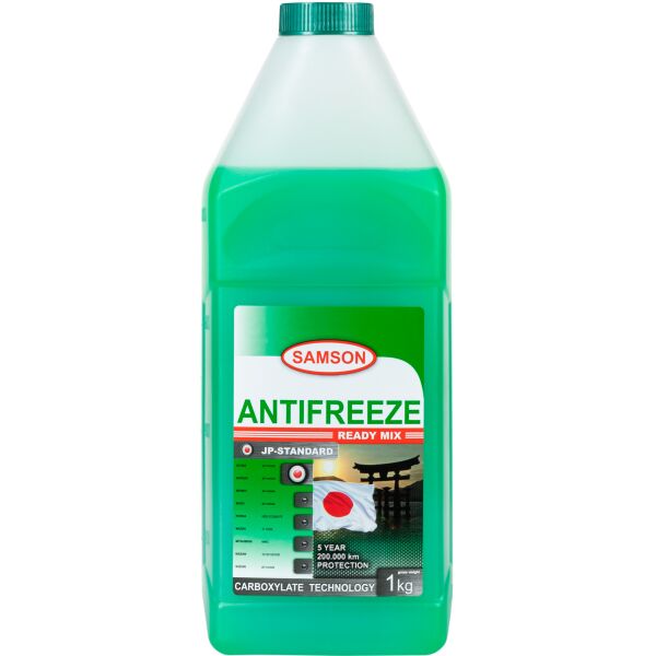 

Антифриз SAMSON JAPAN-Standard GREEN -40 1кг. Зеленый