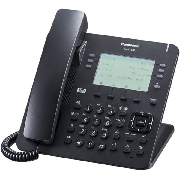 

Проводной телефон Panasonic KX-NT630RU-B Black