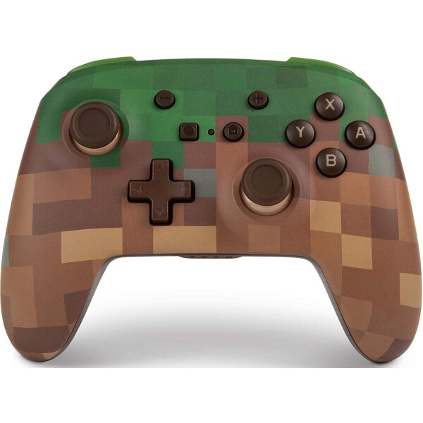 

Геймпад PowerA Enhanced Wireless Controller Minecraft Grass Block