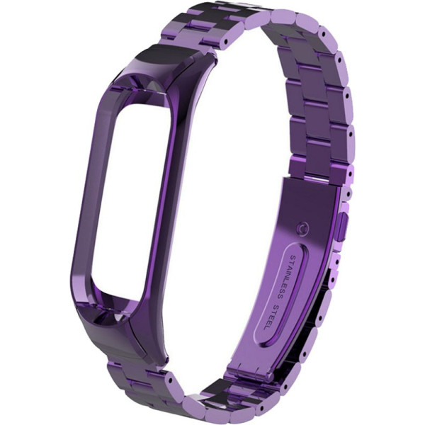 

Ремешок UWatch Metal Strap For Xiaomi Mi Band 3 Purple
