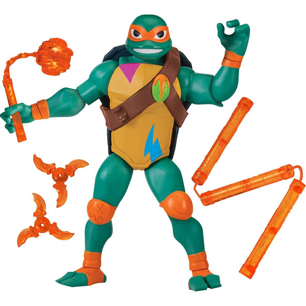 

Фигурка TMNT серии Эволюция Черепашек-Ниндзя - Микеланджело (27 см) (81453)
