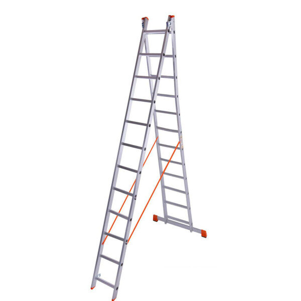 

Лестница двухсекционная алюминиевая Laddermaster Sirius A2A12. 2x12 ступенек