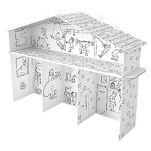 

Домик-Раскраска 3D XXL для мальчиков (Monumi) 8141MPD-000203