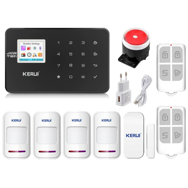 

Wi-Fi KERUI W18 для 3-комнатной квартиры