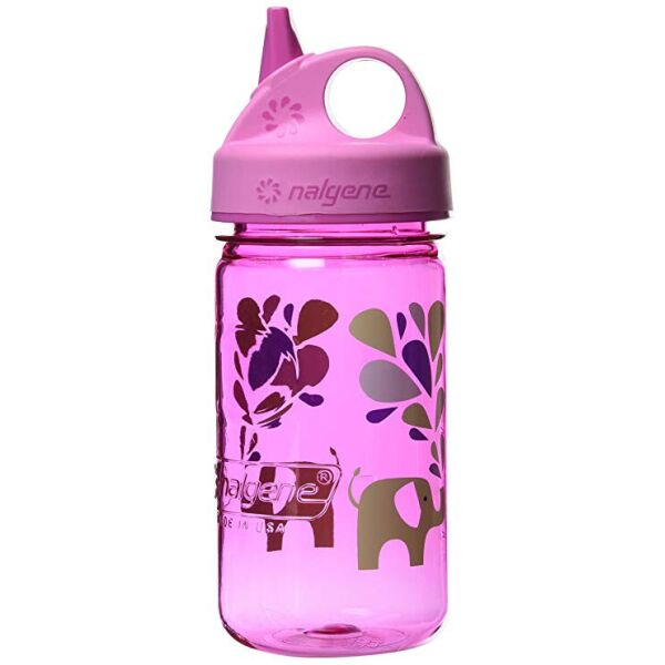 

Бутылка для воды детская Nalgene Grip-n-Gulp Розовая Elephant Art. 350 мл. (00022651)