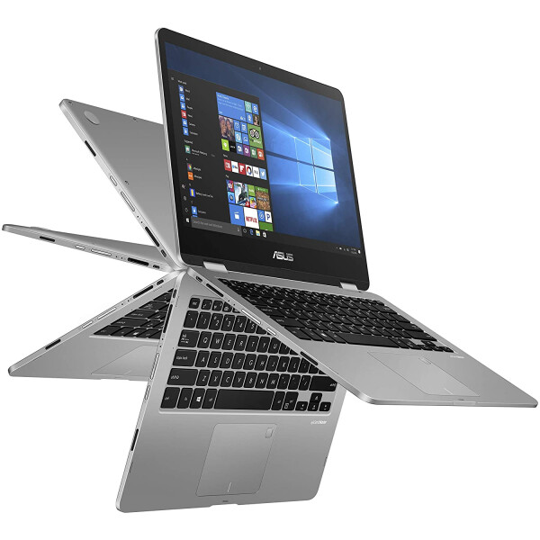 

ASUS VivoBook Flip 14 4/64GB, N4200 (TP401NA-WH21T) Grey Refurbished