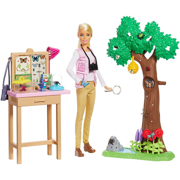 

Кукла Barbie Энтомолог National Geographic Entomologist Doll and Playset GDM49