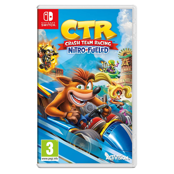 

Картридж с игрой для Nintendo Switch Crash Team Racing Nitro-Fueled
