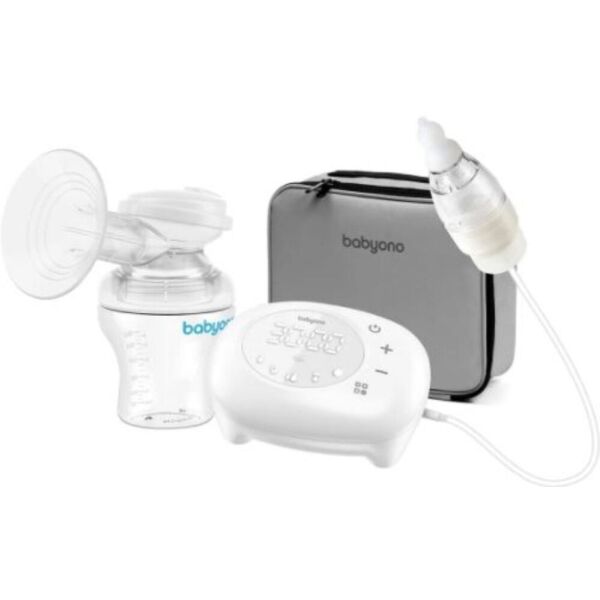 

Электрический молокоотсос babyono compact plus + назальный аспиратор (971)