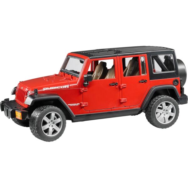 

Машинка Bruder джип Wrangler Unlimited Rubicon, М1:16 (02525)