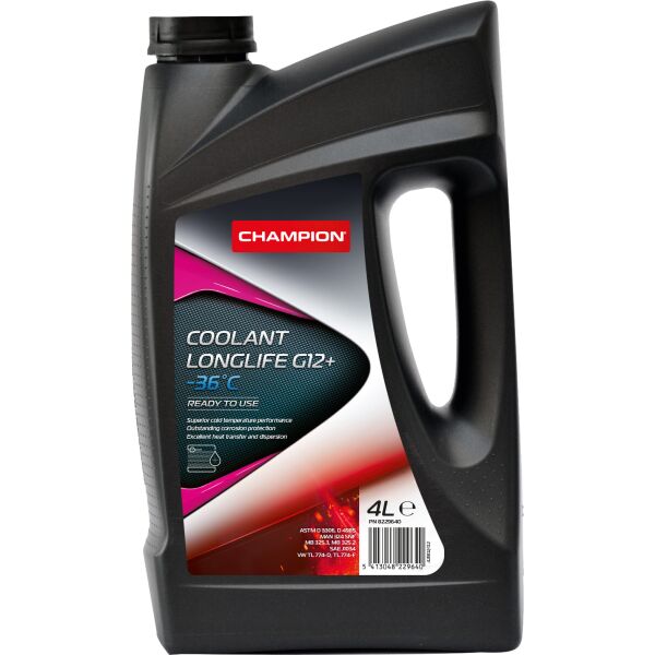 

Антифриз CHAMPION COOLANT LONGLIFE G12+ -36°C 4L