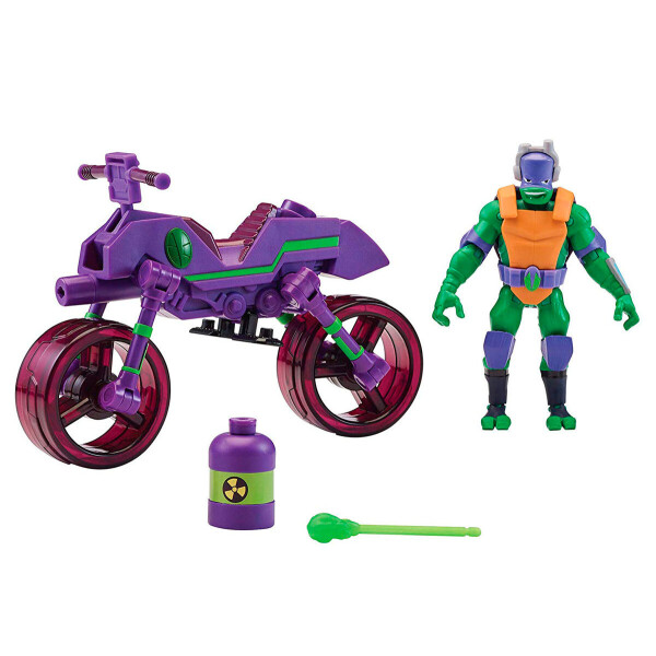 

Игровой набор с фигурками TMNT Эволюция Черепашек-Ниндзя Мотоцикл и фигурка (82489)