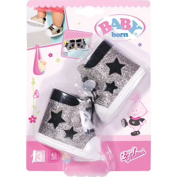 

Одежда для кукол Zapf Creation Обувь для Baby Born Блестящие Кеды (826997)