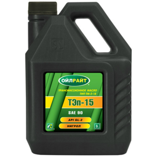 

Трансмиссионное масло OIL RIGHT Тэп-15В SAE 90 GL-2 3л