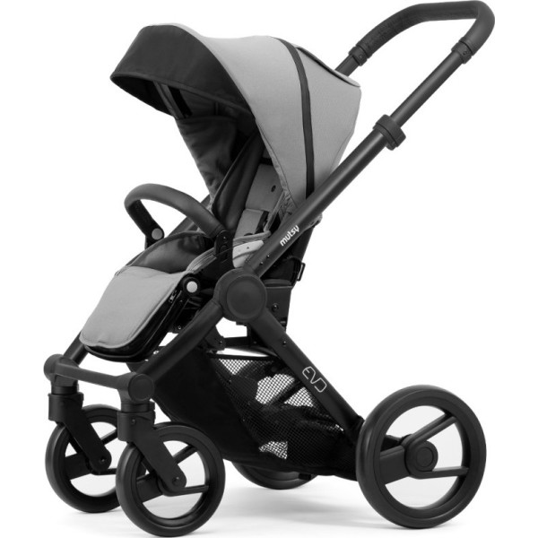 

прогулочная Mutsy EVO Bold Pebble Grey / EVO2 Black Black Wheels Grip Grey