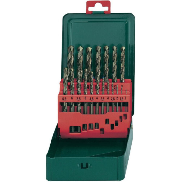 

Набор сверл по металлу Metabo Promotion HSS-Co 1-10 мм 19 шт (627157000)