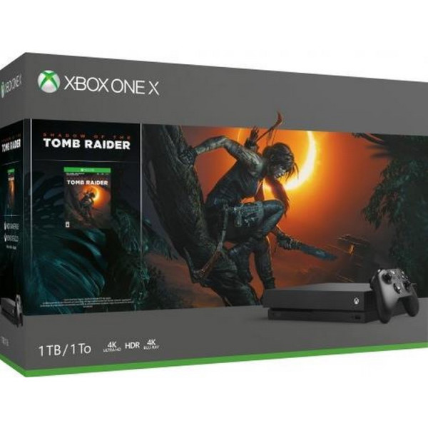 

Microsoft Xbox One X 1Tb + Shadow of the Tomb Raider (русская версия)