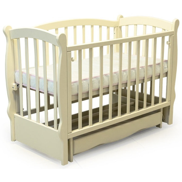 

Кроватка Колисани Жасмин слоновая кость