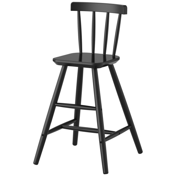 

Детский стул IKEA AGAM Черный (702.535.41)