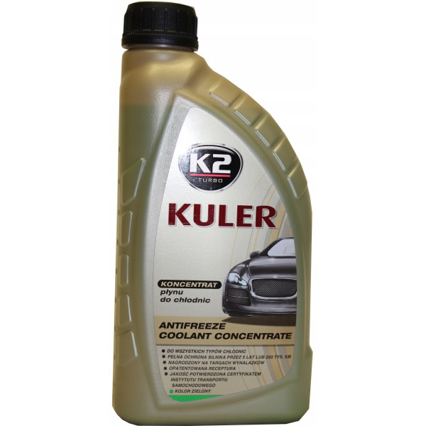 

Антифриз K2 KULER концентрат зеленый 1кг (T211Z)