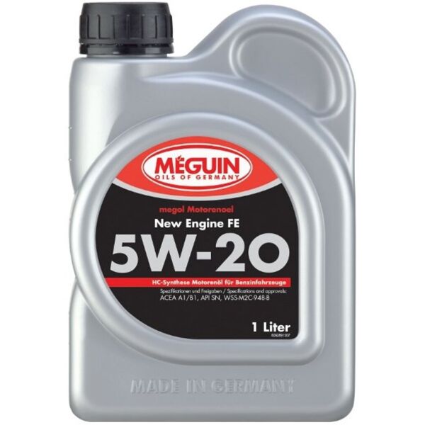 

Моторное масло Meguin NEW ENGINE FE SAE 5W-20 1л