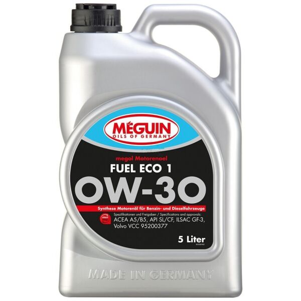 

Моторное масло Meguin Motorenoel Fuel Eco 1 SAE 0W-30 5л