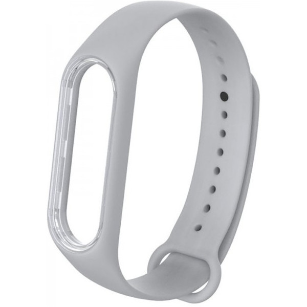 

UWatch Luminous Silicone Band For Mi Band 3 Grey