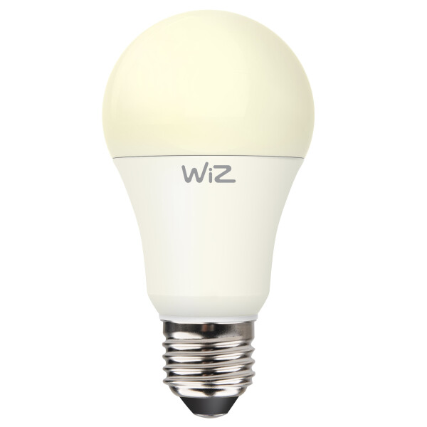 

Лампа светодиодная WIZ SMART WiFi WiZ60 A60 E27 810lm 2700K 9W (WZE20026011)