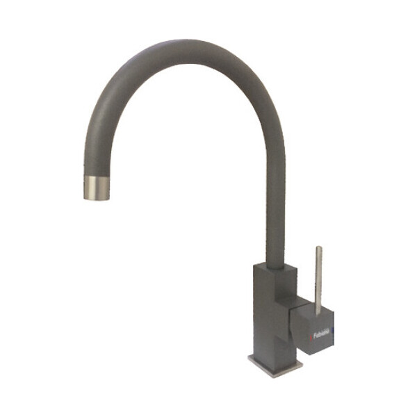 

Смеситель кухонный Fabiano FKM 50 S/Steel Titanium титановый
