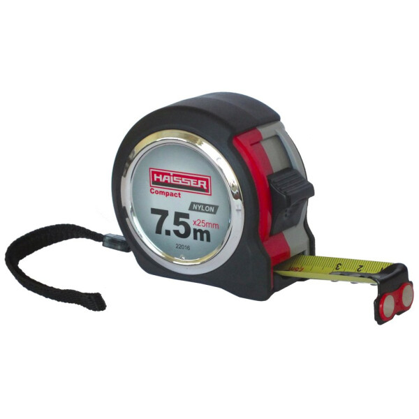 

Рулетка HAISSER 7.5 м x 25 мм 84380