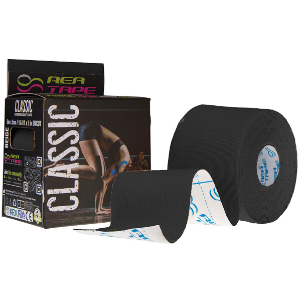 

Кинезиотейп REA TAPE Classic, черный