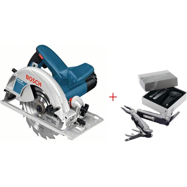 

Дисковая пила Bosch GKS 190 Professional + мультитул (0615990L0B)