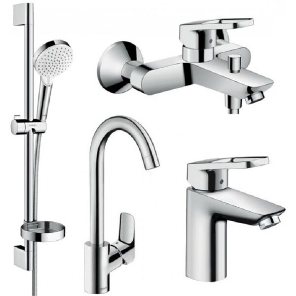 

Набор смесителей Hansgrohe LOGIS LOOP 100 (4в1) ,1142019