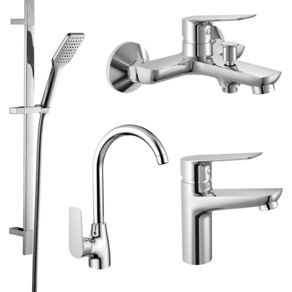 

Набор смесителей IMPRESE KIT 30095 (4в1), kit30095