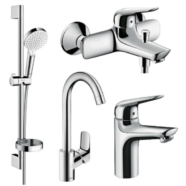 

Набор смесителей HANSGROHE NOVUS (4в1),1242019