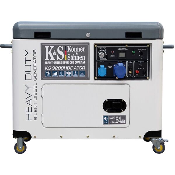 

Генератор дизельный Könner&Söhnen KS 9200HDE ATSR