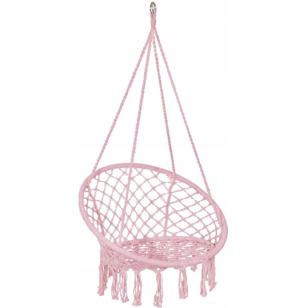 

Кресло-качалка Springos подвесное (плетеное) SPR0021 Pink