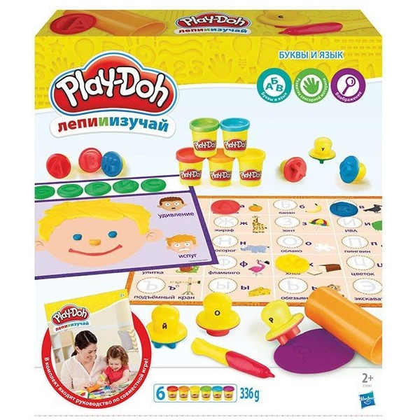 

Игровой набор с пластилином HASBRO PLAY-DOH Буквы и языки (C3581)
