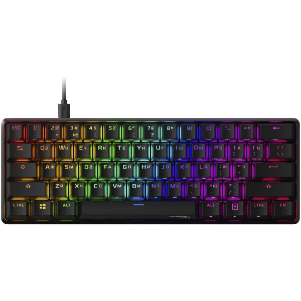 

Клавиатура проводная HyperX Alloy Origins 60 HX Red USB (HKBO1S-RB-RU/G) (4P5N0AA)