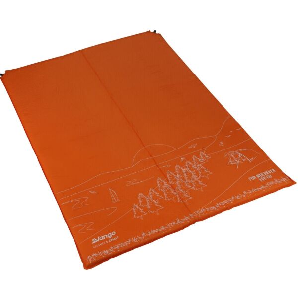 

Коврик самонадувающийся Vango Dreamer 5 Double Citrus Orange (SMQDREAMEC28A02)