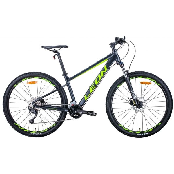 

Велосипед 27.5" Leon XC-70 HDD 18" антрацитово-желтый с черным (м) (OPS-LN-27.5-099) 2021