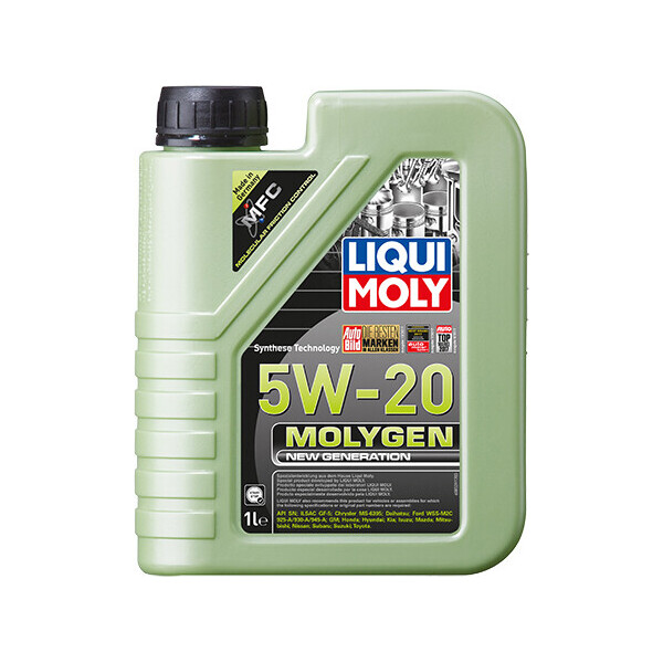 

Масло моторное Liqui Moly MOLYGEN NEW GENERATION 5W-20 1л