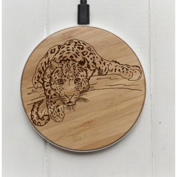 

SkinWood White Fast Charge Cheetah