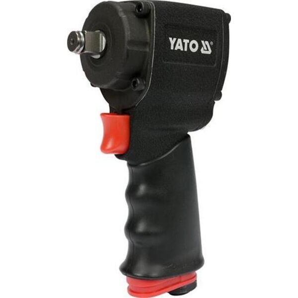 

Пневматический гайковерт YATO 1/2'' міні, 678 НМ, 10000 об/мин, расх.воздуха 100 л/мин, 1,36 КГ YT-09512