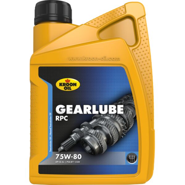 

Масло трансмиссионное KROON OIL GEARLUBE RPC 75W-80 1л 01210