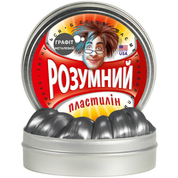 

Набор для лепки Thinking Putty Умный пластилин Графит (ti13004)