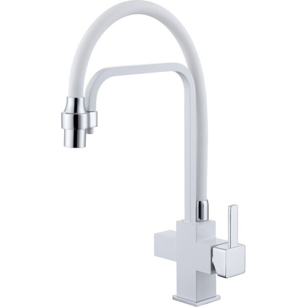 

Смеситель кухонный Fabiano FKM 31.11 Alpine White